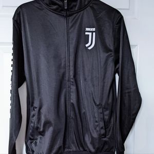 Official Juventus Soccer Futbol Fall Warmup Jacket. Women's Small /Youth XL.